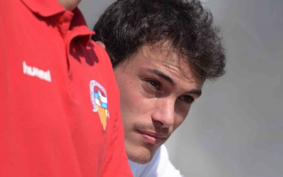 Josu dissabte passat a Olímpia durant el Sabadell-Sant Ildefons | Roger Benet